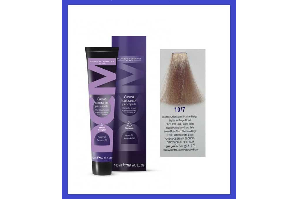 DCM Hajfesték 100ml 10/7