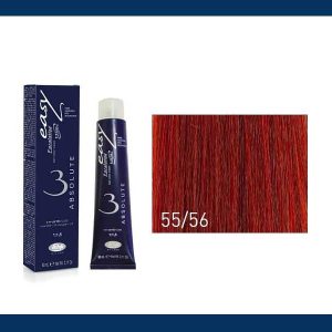 Easy Absolute hajfesték 'világos barna-mély korallpiros'60ml 55/56