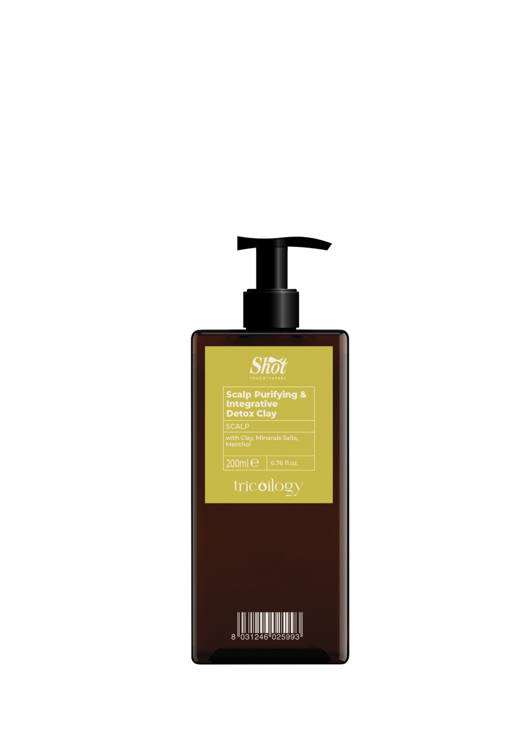 SHOT SCALP PURIFYING & INTEGRATIVE DETOXIFYING CLAY 200ml