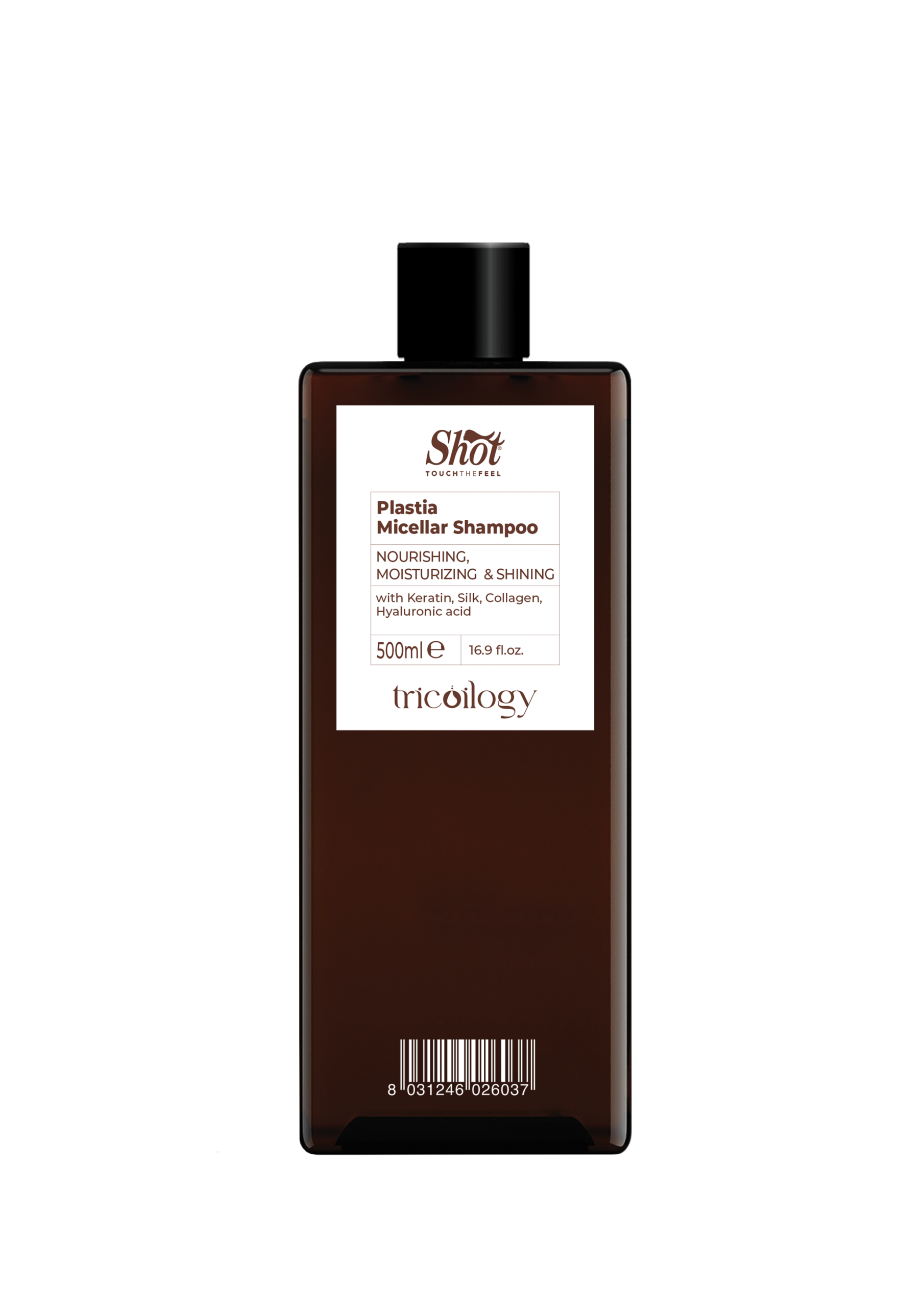 SHOT Plastia Micellar (mélytisztító) sampon 500ml