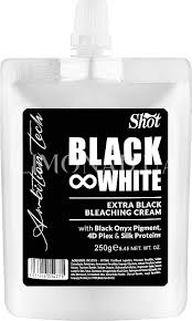 SHOT Black & white fekete szőkítő 250g